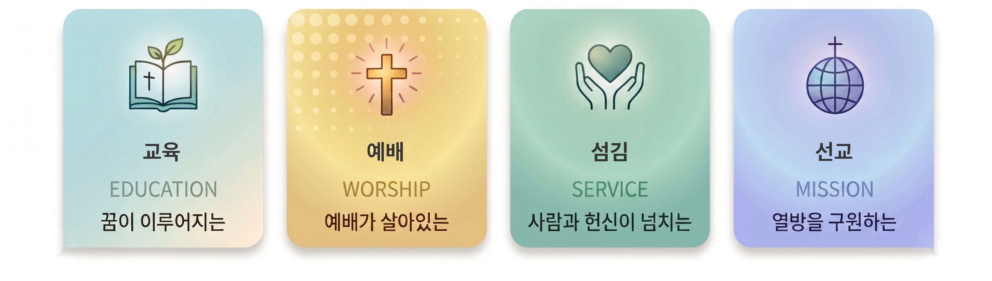 동백우리교회 핵심가치